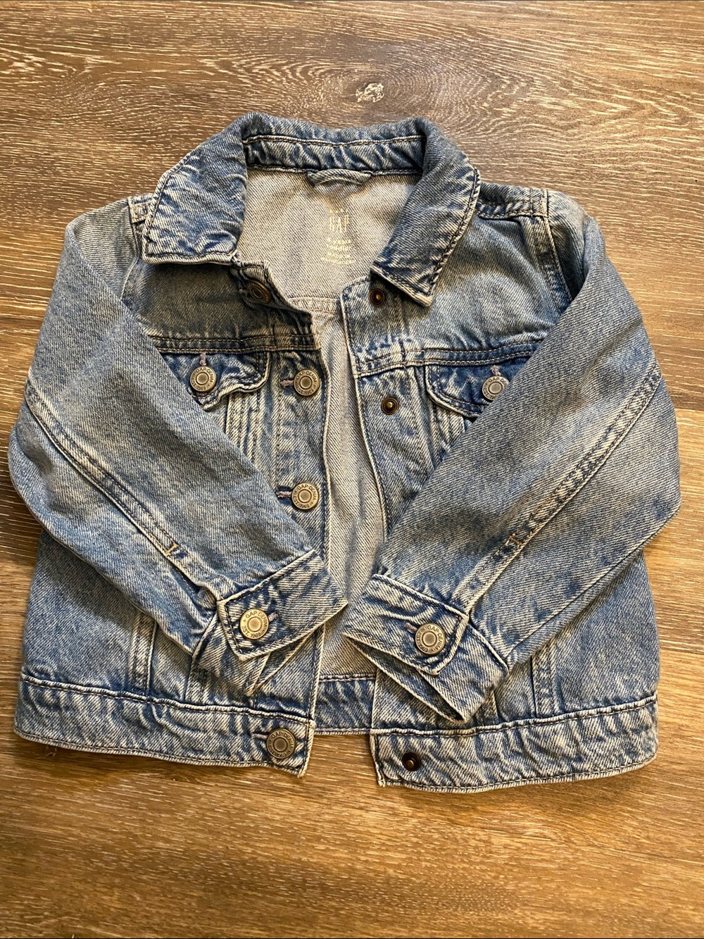Gap Toddler Girls Classic Light Blue Denim Jacket